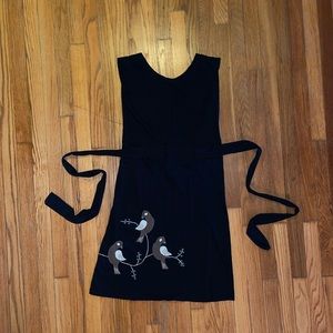 Synergy Organic Clothing Dress w Birds Size L